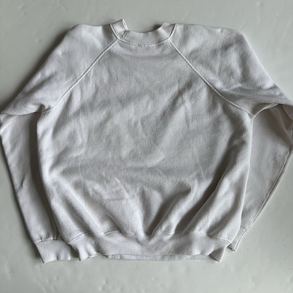 Vintage 90s Desert Storm Sweatshirt Support Our Troops Crewneck USA Patriotic L - Picture 7 of 10